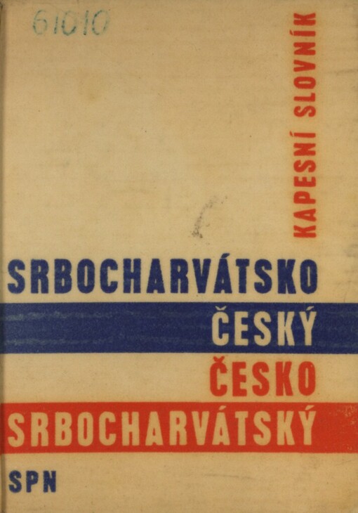 Srbocharvátsko-český a česko-srbocharvátský kapesní slovník