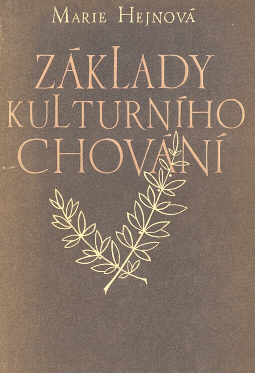 Základy kulturního chování