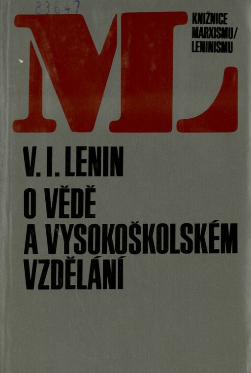 O vědě a vysokoškolském vzdělání