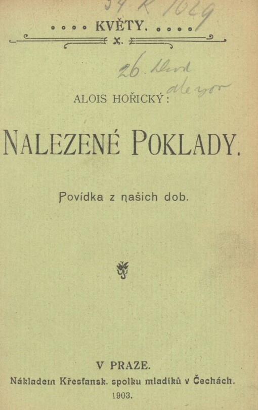 Nalezené poklady: povídka z našich dob