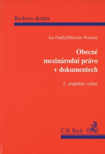Obecné mezinárodní právo v dokumentech