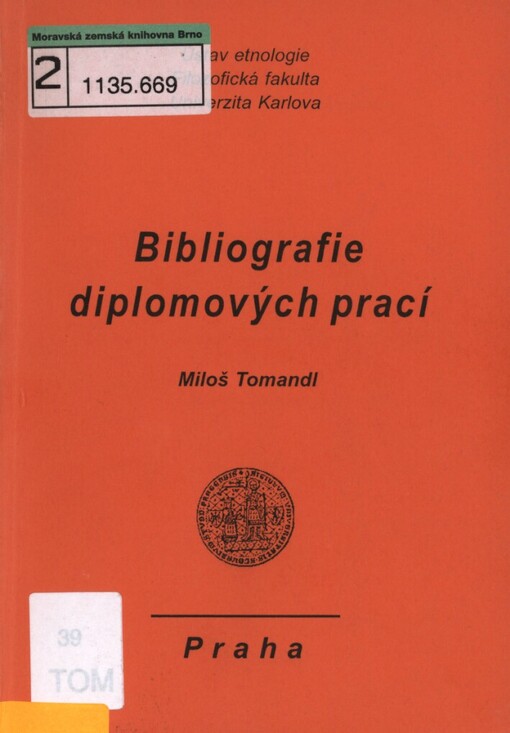 Bibliografie diplomových prací