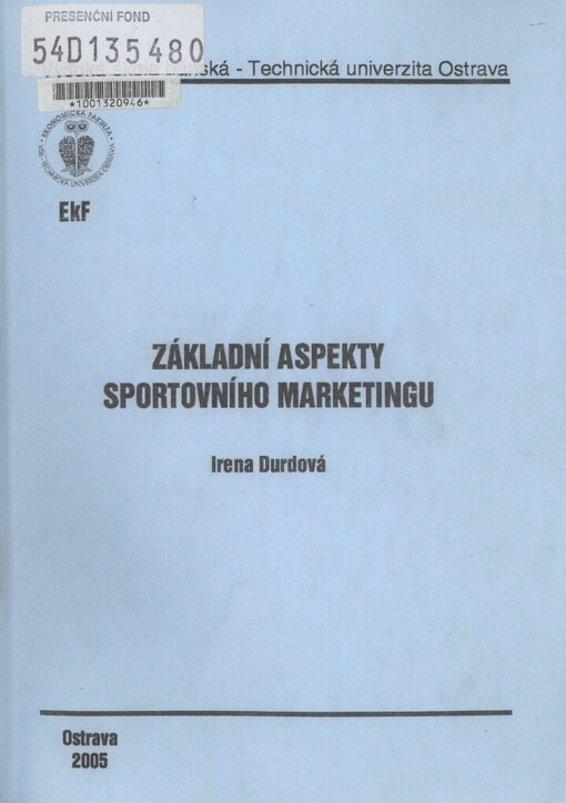 Základní aspekty sportovního marketingu