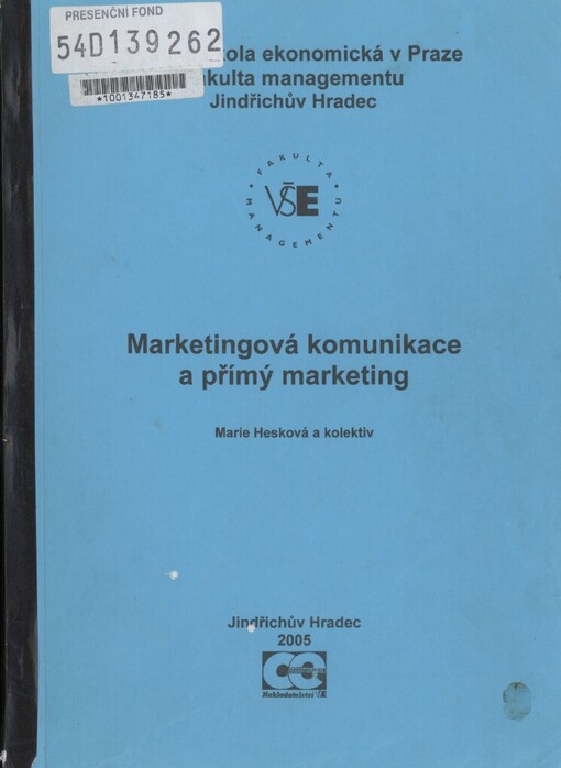 Marketingová komunikace a přímý marketing