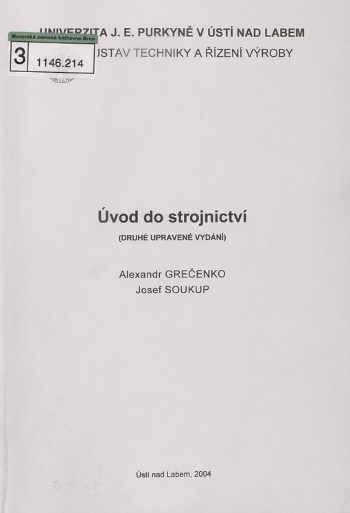 Úvod do strojnictví
