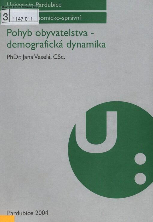 Pohyb obyvatelstva - demografická dynamika