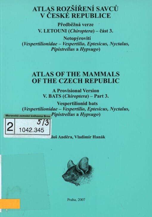 Atlas rozšíření savců v České republice: předběžná verze