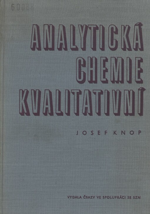 Analytická chemie kvalitativní