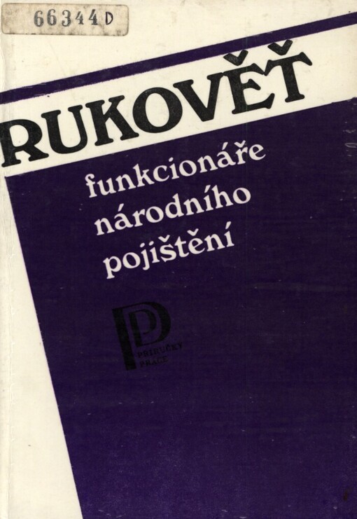 Rukověť funkcionáře národního pojištění