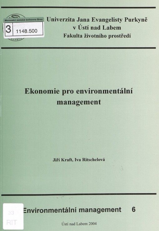 Ekonomie pro environmentální management