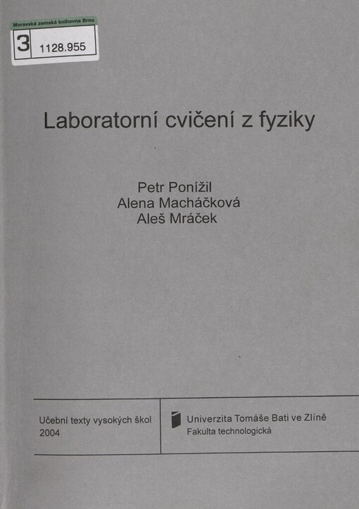 Laboratorní cvičení z fyziky