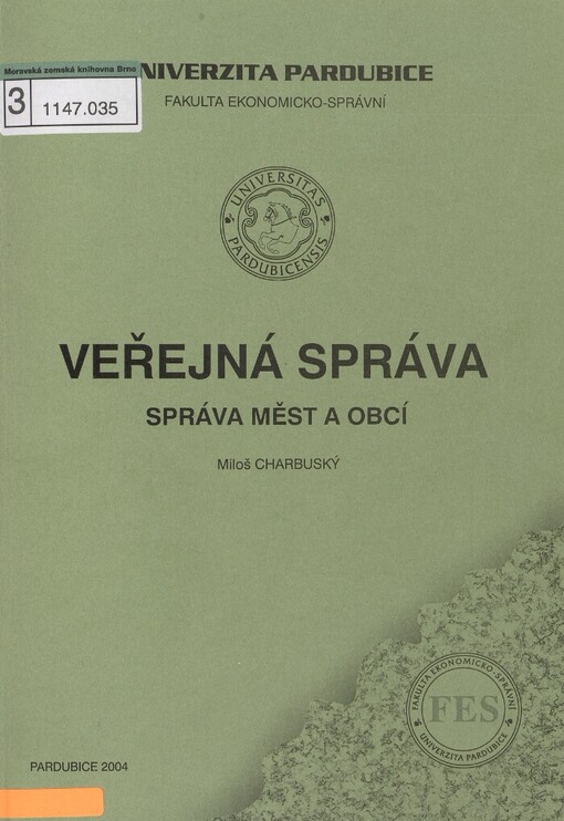 Veřejná správa: správa měst a obcí