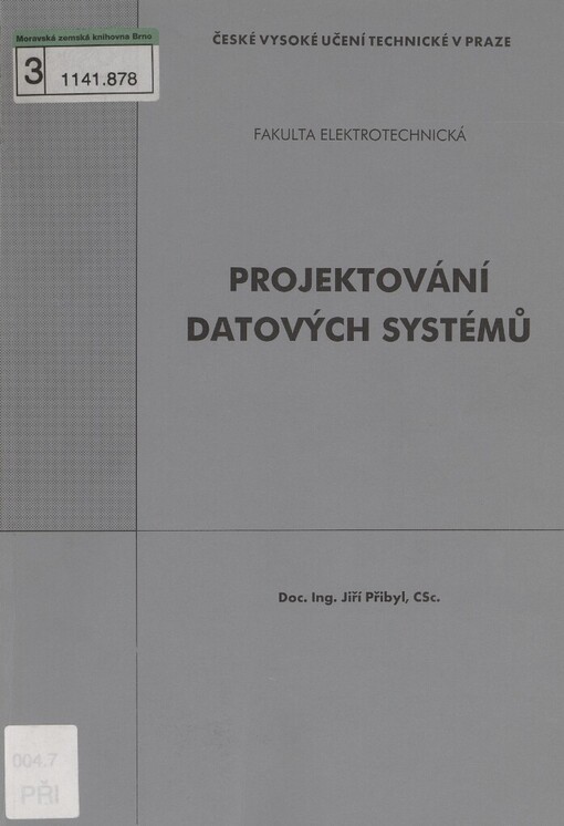 Projektování datových systémů