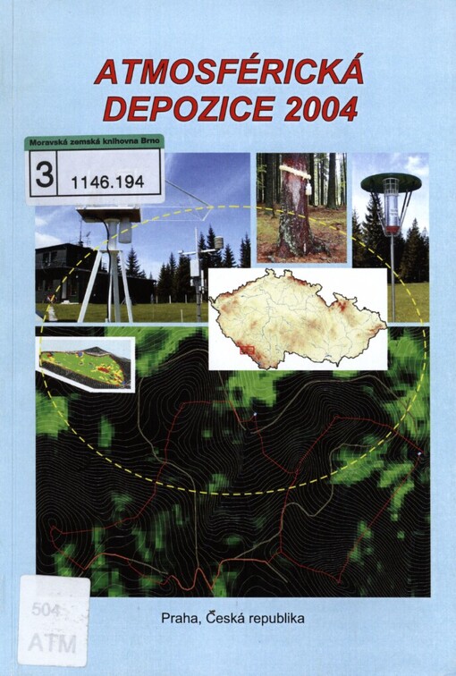 Atmosférická depozice 2004