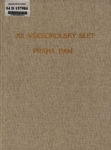 XII. všesokolský slet: Praha 1994