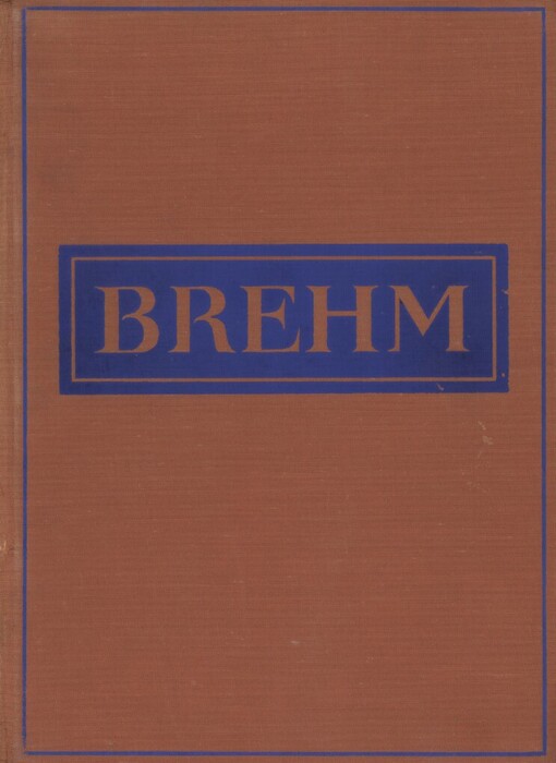 Brehmův život zvířat.Díl III,Ptáci.