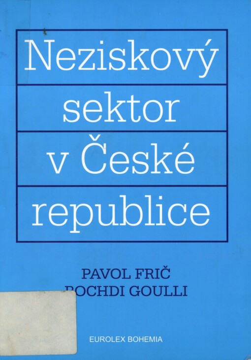 Neziskový sektor v ČR: výsledky mezinárodního srovnávacího projektu Johns Hopkins University