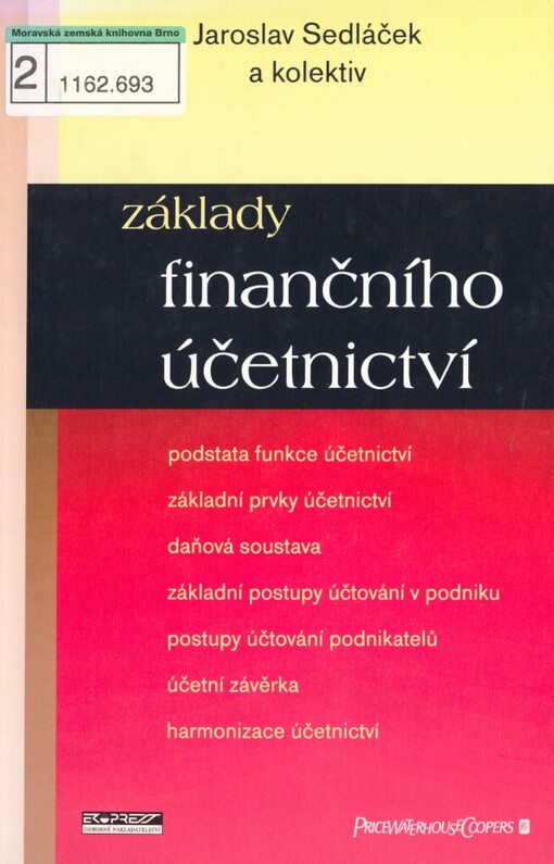 Základy finančního účetnictví