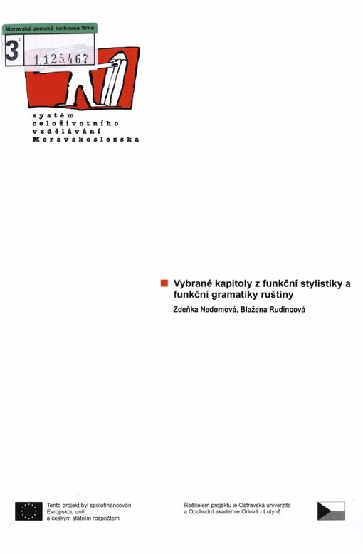 Vybrané kapitoly z funkční stylistiky a funkční gramatiky ruštiny