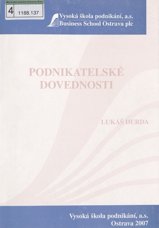 Podnikatelské dovednosti