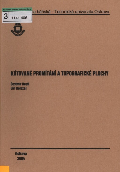 Kótované promítání a topografické plochy