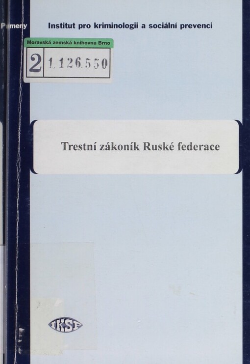 Trestní zákoník Ruské federace