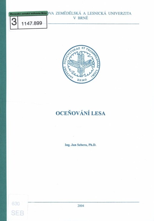 Oceňování lesa