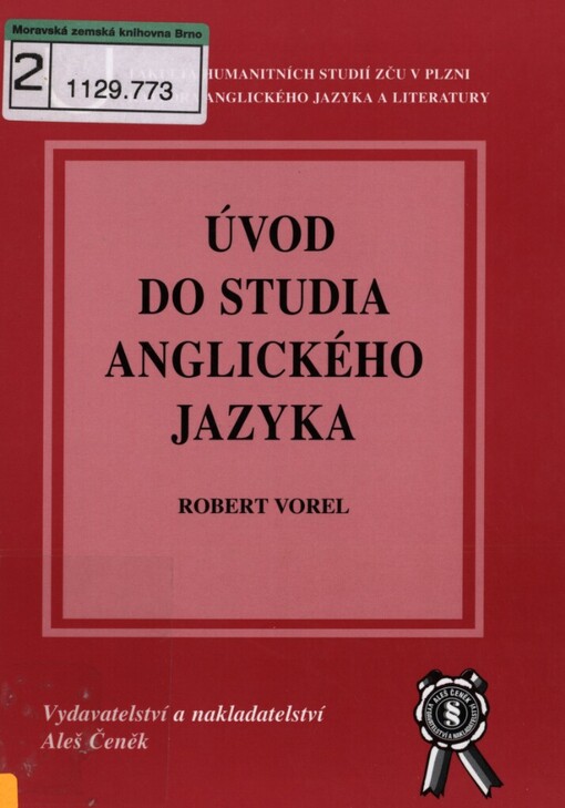 Úvod do studia anglického jazyka