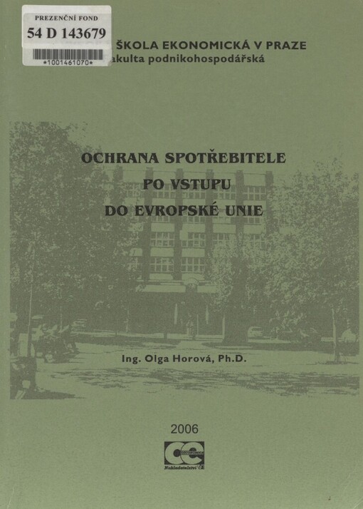 Ochrana spotřebitele po vstupu do Evropské unie