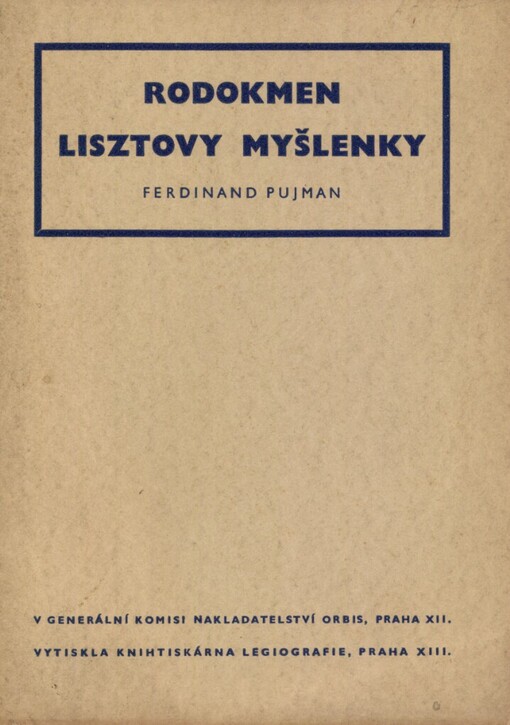 Rodokmen Lisztovy myšlenky