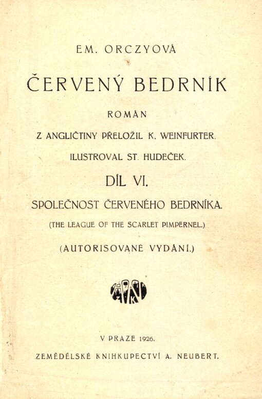 Červený Bedrník: román, Díl VI, Společnost Červeného Bedrníka