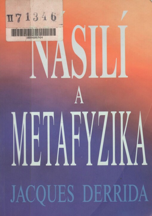 Násilí a metafyzika