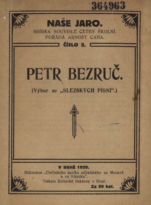 Petr Bezruč : (výbor ze 