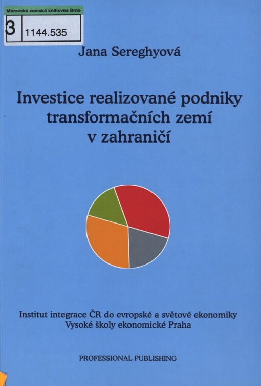 Investice realizované podniky transformačních zemí v zahraničí