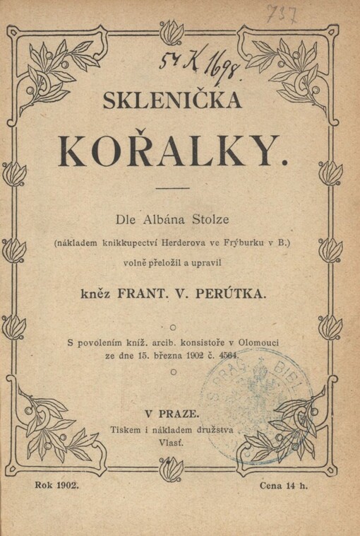 Sklenička kořalky
