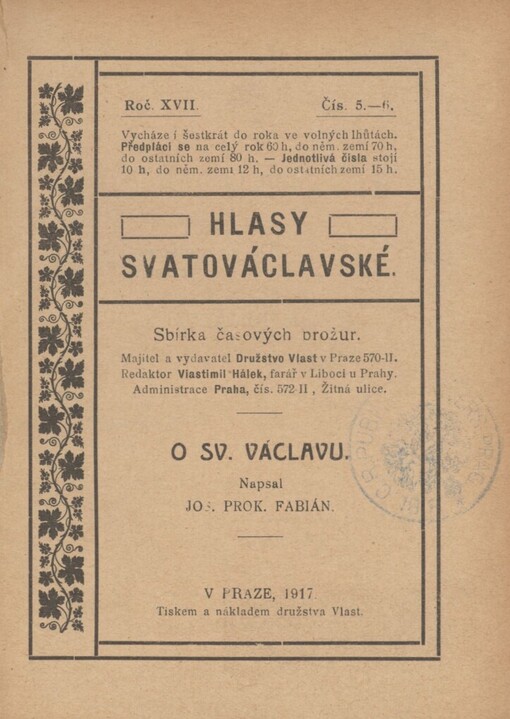 O sv. Václavu