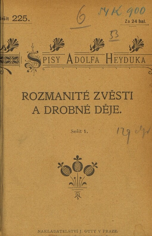 Rozmanité zvěsti a drobné děje