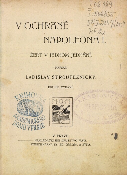 V ochraně Napoleona I: žert o jednom jednání