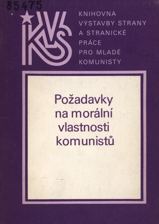 Požadavky na morální vlastnosti komunistů