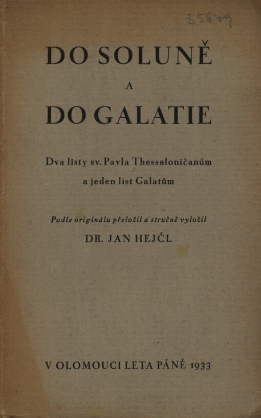 Do Soluně a do Galatie