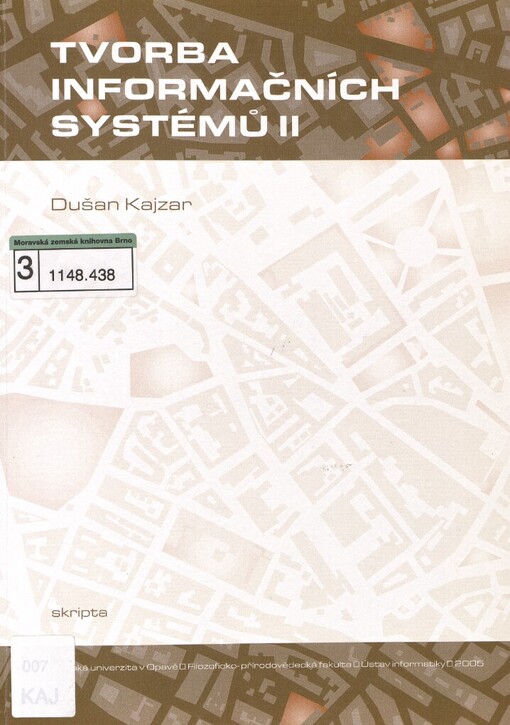 Tvorba informačních systémů II: proces vývoje informačního systému