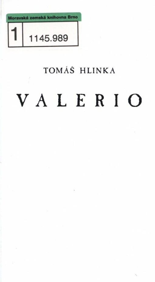 Valerio: divadelní hra