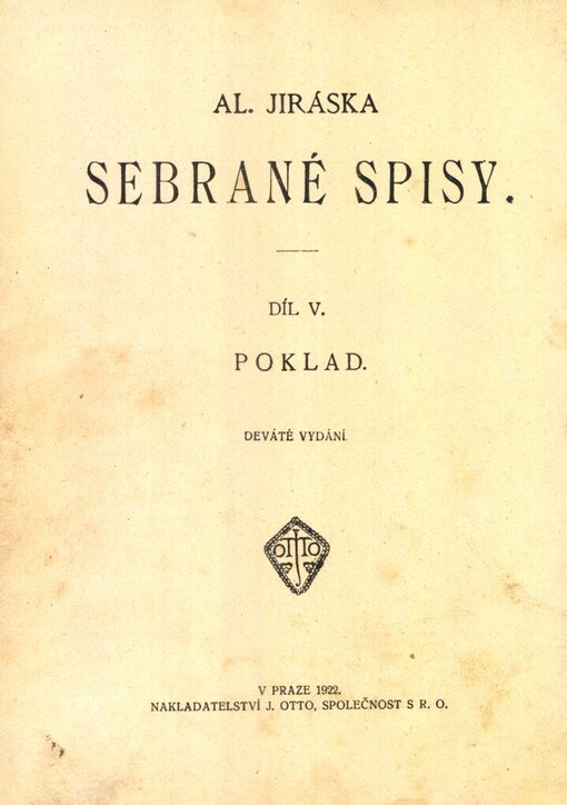 Poklad :Historický obraz z minulého století