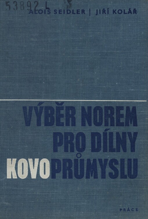 Výběr norem pro dílny kovoprůmyslu