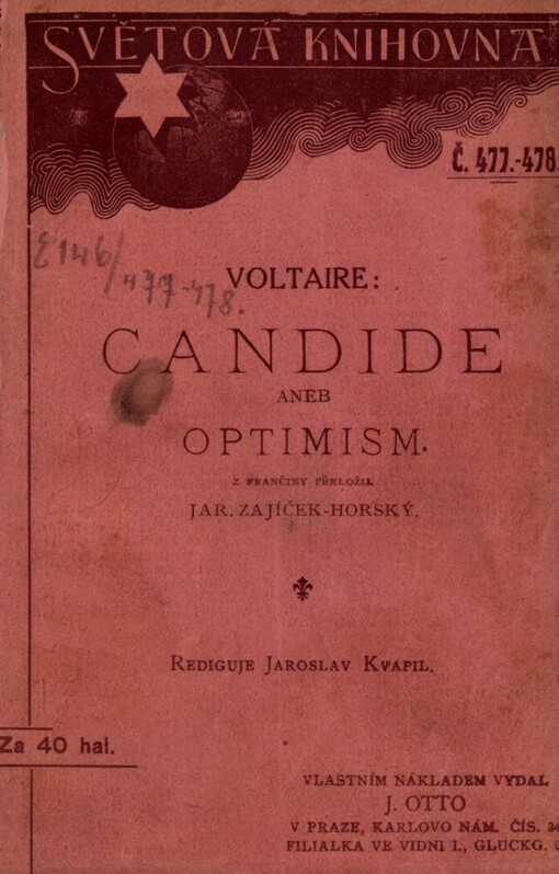 Candide, aneb, Optimism
