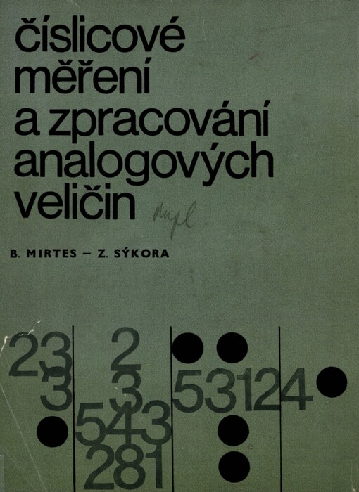 Číslicové měření a zpracování analogových veličin