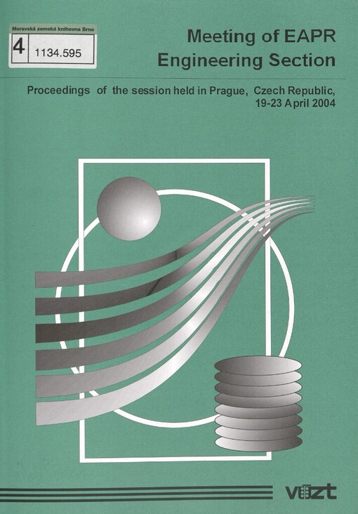 Meeeting of EAPR: engineering section : proceedings of the session held in Prague, Czech Republic, 19-23 April 2004