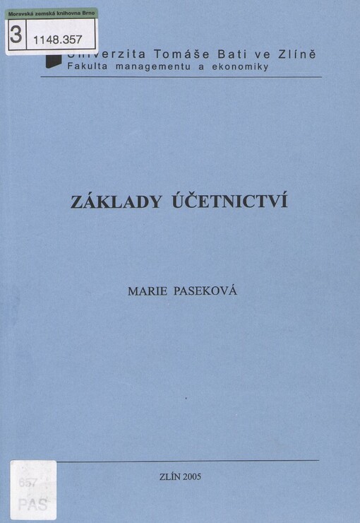 Základy účetnictví