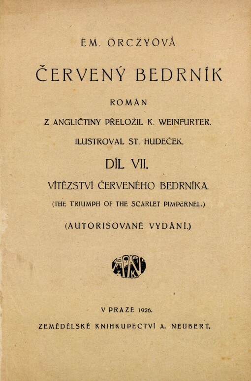 Červený Bedrník: román