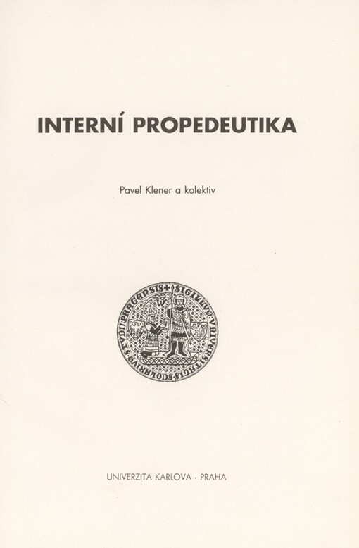 Interní propedeutika